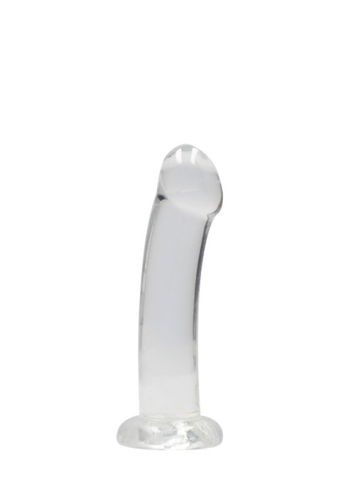 Proste lekko zagięte dildo z przyssawką 16,6 cm Proste lekko zagięte dildo z przyssawką 16,6 cm
