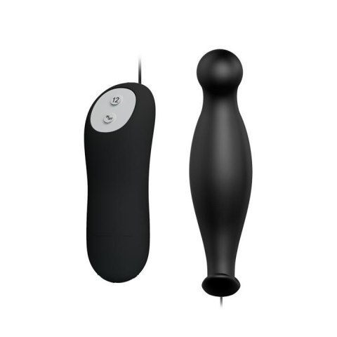 Korek analny męski do masażu prostaty 11cm 12tryb Korek analny męski do masażu prostaty 11cm 12tryb