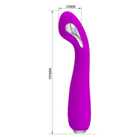 Wibrator z elektrostymulacją gspot 19cm 7trybów Wibrator z elektrostymulacją gspot 19cm 7trybów