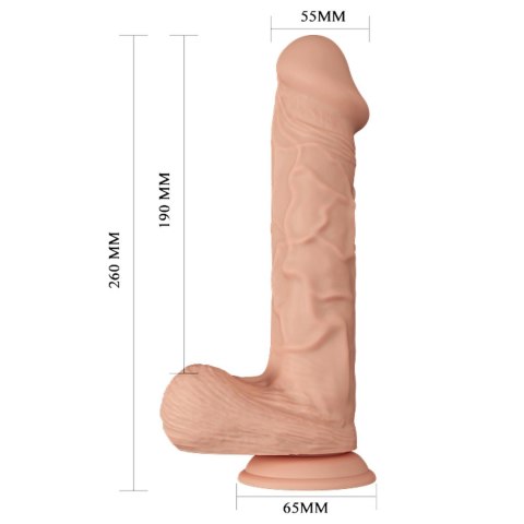 Duże realistyczne dildo penis z przyssawką 26cm Duże realistyczne dildo penis z przyssawką 26cm