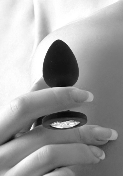 Korek analny z kryształkiem plug silikonowy sex Korek analny z kryształkiem plug silikonowy sex