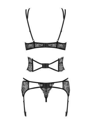 Biustonosz pas stringi sex komplet obsessive l/xl