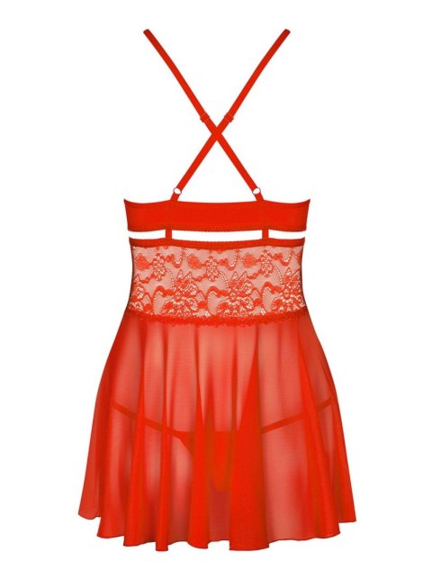 Czerwony komplet koszulka stringi obsessive xxl Czerwony komplet koszulka stringi obsessive xxl