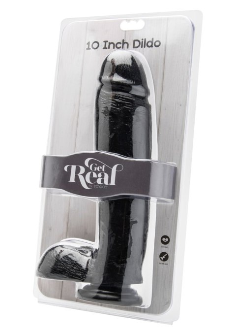 Dildo naturalne sztuczny czarny penis członek 25cm Dildo naturalne sztuczny czarny penis członek 25cm
