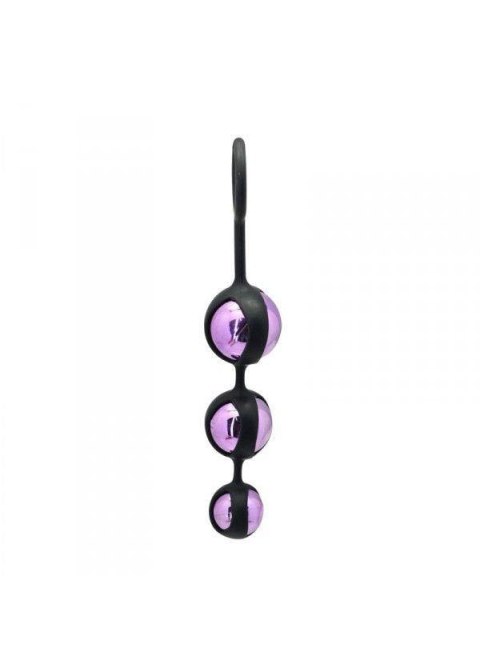 Kulki-TRIPLE PLEASURE BALLS. WEIGHTED STEEL BALLS INSIDE Kulki-TRIPLE PLEASURE BALLS. WEIGHTED STEEL BALLS INSIDE