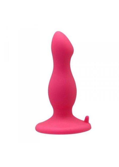 Silikonowy korek analny z mocną przyssawką sex 9cm Silikonowy korek analny z mocną przyssawką sex 9cm