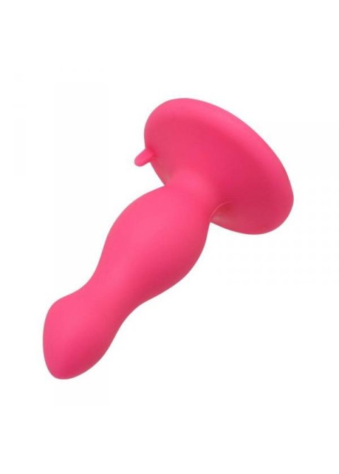 Silikonowy korek analny z mocną przyssawką sex 9cm Silikonowy korek analny z mocną przyssawką sex 9cm