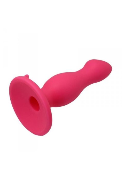 Silikonowy korek analny z mocną przyssawką sex 9cm Silikonowy korek analny z mocną przyssawką sex 9cm