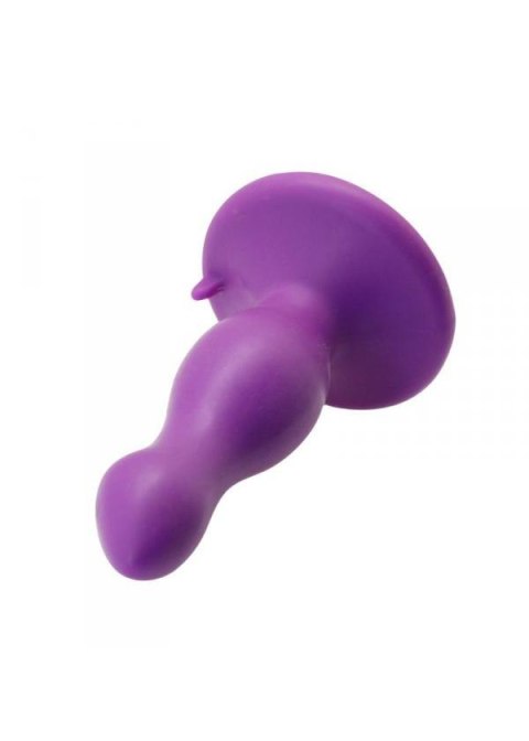 Silikonowy korek analny z mocną przyssawką sex 9cm Silikonowy korek analny z mocną przyssawką sex 9cm