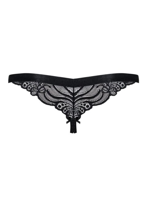 Stringi z wyciętym otwartym krokiem obsessive l/xl Stringi z wyciętym otwartym krokiem obsessive l/xl