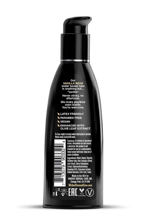 Żel-WICKED AQUA VANILLA BEAN 60ML Żel-WICKED AQUA VANILLA BEAN 60ML
