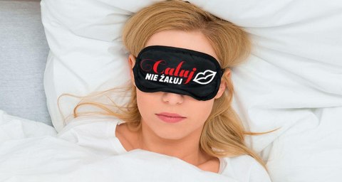 Całuj nie żałuj sex opaska maska na oczy głowę Całuj nie żałuj sex opaska maska na oczy głowę