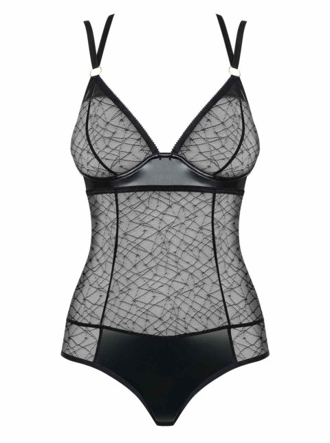 Erotyczne przejrzyste body siateczka obsessive lxl