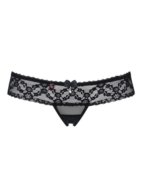Stringi z rozciętym otwartym krokiem obsessive l/xl Stringi z rozciętym otwartym krokiem obsessive l/xl
